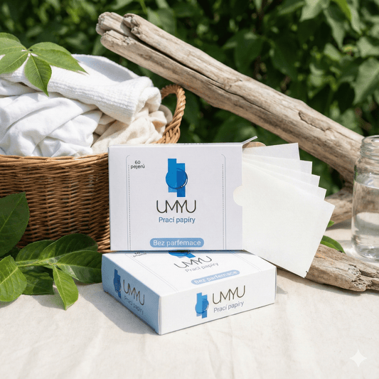 Eko praní: Výhody praní s pracími papíry UMYU - Umyu