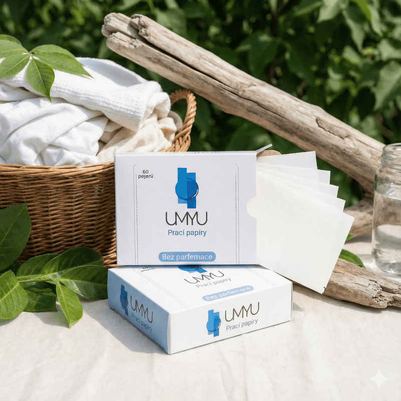 Eko praní: Výhody praní s pracími papíry UMYU - Umyu