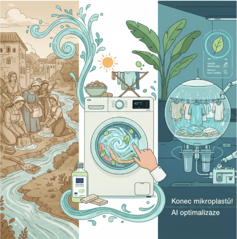 Od babských rad k chytrým pračkám: Jak ekologické praní mění způsob, jakým pereme - Umyu