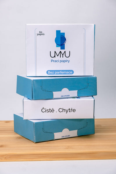 Prací papír - Bez parfemace - Umyu - Umyu