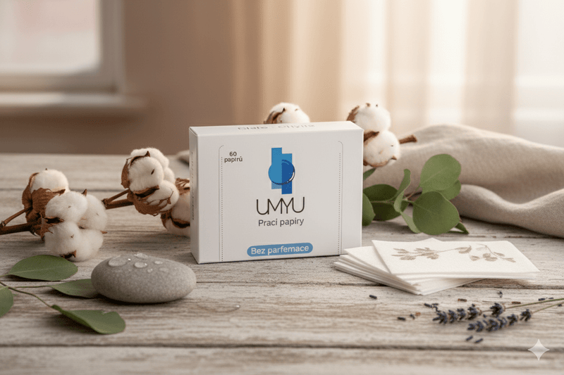 Prací papírky Bez parfému - Umyu - 60 praní - Umyu