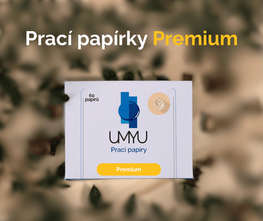 Prací papír Prémium - Svěží len - Umyu - 60 praní - Umyu