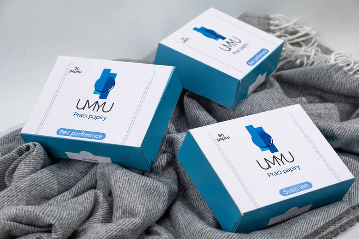 Prací papír - Svěží len - Umyu - Umyu